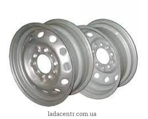 Диск колеса ВАЗ 2123 Нива 15" срібний метал ЗАВОД