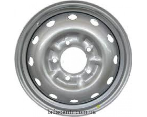Диск колеса ВАЗ 2123 Нива 15" серебр.метал ЗАВОД