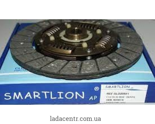 Диск сцепления 1,5 (200 мм, 24 шлица) на Дэу Ланос 96408516 SMARTLION Диск сцепления 1,5 (200 мм, 24 шлица) на Дэу Ланос 96408516 SMARTLION