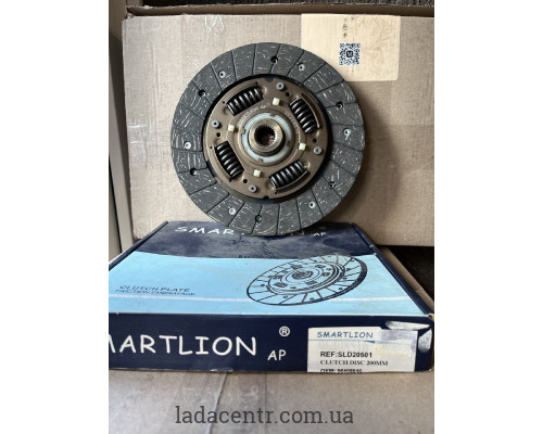 Диск сцепления 1,5 (200 мм, 24 шлица) на Дэу Ланос 96408516 SMARTLION