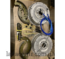Комплект задних тормозов ВАЗ 2101-2107 (барабаны.колодки.троса.цилин.пл) САМЗАЗ