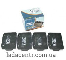 Колодка тормозная передняя ВАЗ 2101-07 (к-т 4 шт.) кор. уп. КА-2