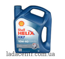 Масло ДВС 10W-40 SHELL HELIX HX7 5л.полусинтетика