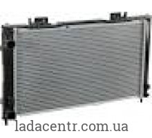 Радиатор охлаждения ВАЗ 2170 с кондиционером Halla (алюм-паяный) AT