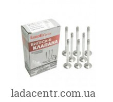 Клапан ГРМ ВАЗ 2112, 2170-72 (к-т 16 шт.) (впуск/выпуск) кор. уп. EuroEx