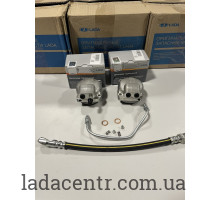 Цилиндр тормозной передний.ВАЗ 2101-07 правый внешний+внутренний+трубка АвтоВАЗ