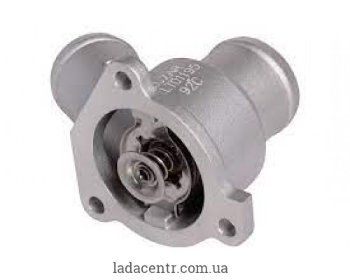 Кришка термостата із термоелементом ВАЗ 1118 (92C) (LT 01195) ЛУЗАР