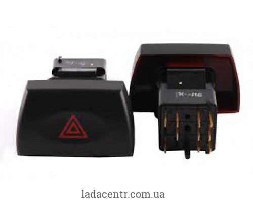 Вимикач аварійної сигналізації ВАЗ 1118 (кнопка аварійки) АВАР