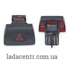 Выключатель аварийной сигнализации ВАЗ 1118 (кнопка аварийки) АВАР