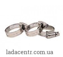 Хомут гвинтовий (10-16) нержавіюча сталь TORK