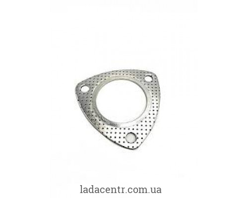 Прокладка  приёмной трубы ВАЗ 2110 (треуголка) металлперф.САМЗАЗ