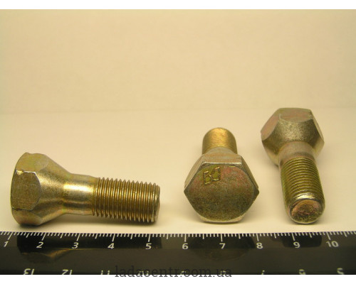 Болт 12*27 колес стандарт ВАЗ 2101,2103,2104,2105,2106  САМЗАЗ