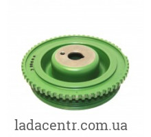 Демпфер крутильных колебаний ВАЗ 2110 зелёный САМЗАЗ