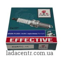 Свечи зажигания ВАЗ 2112 16v зазор 1.1 TORCH