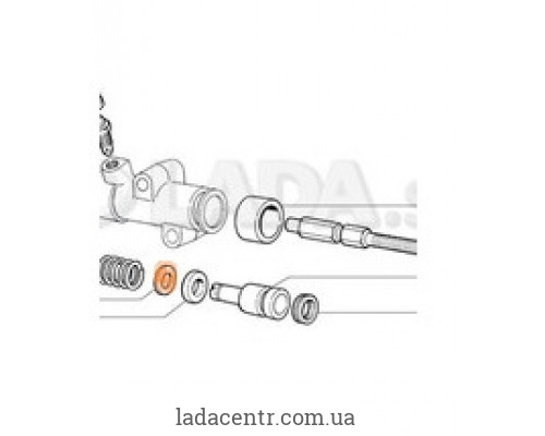 Шайба упорна РЦС ВАЗ 2101