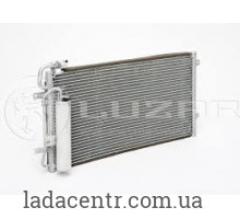 Радіатор кондиціонера ВАЗ 2170 (Halla) з ресивером ЛУЗАР