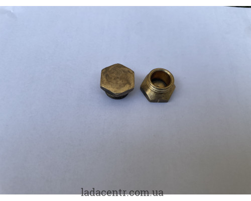 Заглушка топливного фильтра карбюратора Озон ВАЗ 2101-07 бронзовая ДААЗ