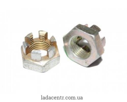 Гайка 12 рульових тяг коронка ВАЗ 1118, 2108,2109,2110,2170,2190 БелЗАН