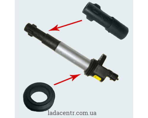 Ремкомплект для катушки зажигания на свечу 61.3705 ст.образец (резинка катушки)