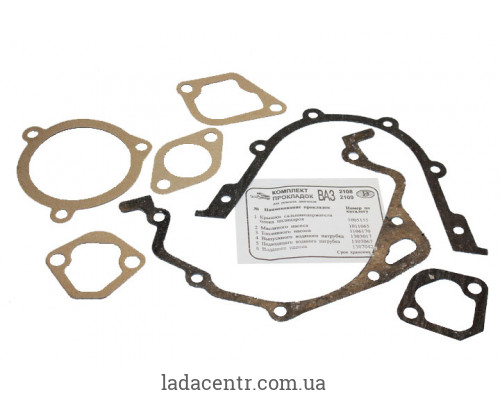 Набор прокладок двигателя ВАЗ 2108-09  (бумажные) ЖИТОМИР