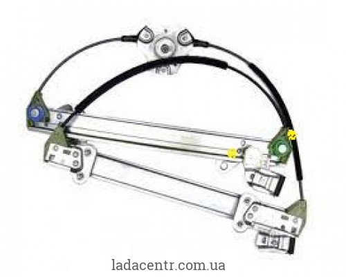 Склопідйомник передній ВАЗ 2190 (правий) механічний ЗАВОД