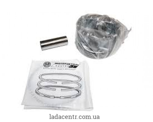 Комплект поршней ВАЗ 21124 (поршни+пальцы+кольца) 82,8 гр А с выборкой  Автрамат