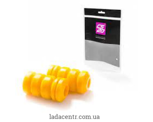 Відбійник амортизатора ВАЗ 2110 перед+задн к-т 4шт.поліуретан жовтий CS-20