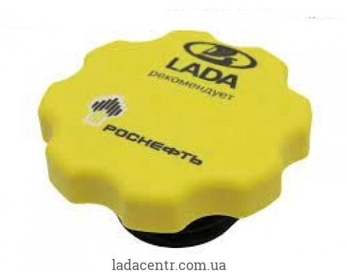 Крышка маслозаливной горловины ВАЗ 1119 (V1600)  желтая ВИС