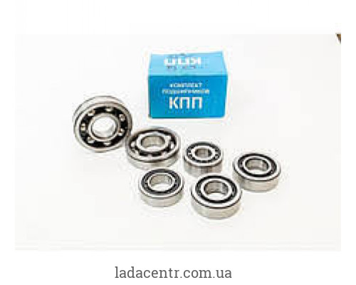Ремкомплект підшипників КПП ВАЗ 2107,2121,21213 НИВА 5-ступка ЗАВОД