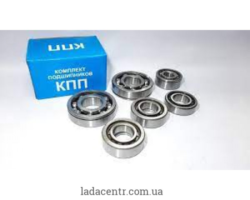 Ремкомплект підшипників КПП ВАЗ 2107,2121,21213 НИВА 5-ступка ЗАВОД