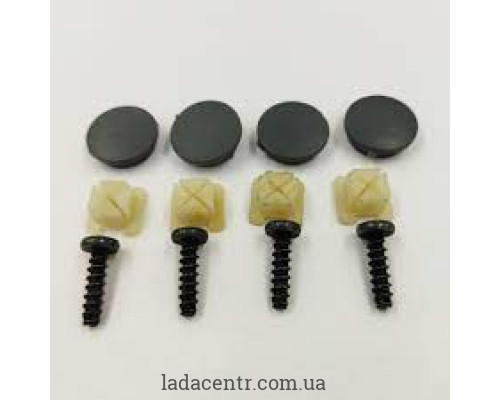 Ремкомплект жабо ВАЗ 2110-12 (саморезы+андапки) ЗАВОД