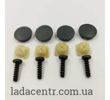 Ремкомплект жабо ВАЗ 2110-12 (саморезы+андапки) ЗАВОД