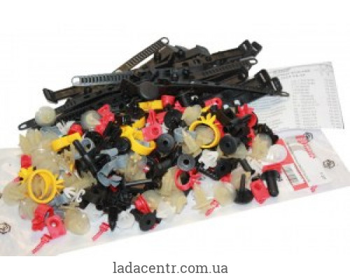 Комплект клипс и пистонов ВАЗ 2110-2112 ООО «КАМПЛАСТ-Т»