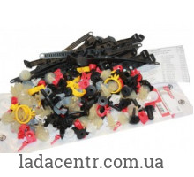 Комплект клипс и пистонов ВАЗ 2110-2112 ООО «КАМПЛАСТ-Т»