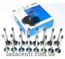 Клапан ГРМ ВАЗ 2112, 2170-72 (к-т 16 шт.) (впуск/выпуск) кор. уп. ЗАВОД