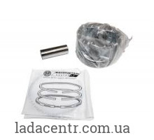 Комплект поршней 21124 (поршни+пальцы+кольца) 82,8 гр Е с выборкой  Автрамат