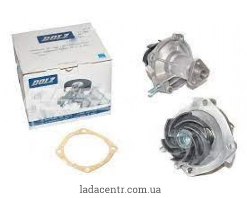 Насос водяной ВАЗ 2123 НИВА ШЕВРОЛЕ( L127) крыльчатка 74 мм Dolz