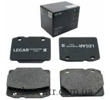 Колодка тормозная передняя ВАЗ 2101-07 (к-т 4 шт.) кор. уп. lecar