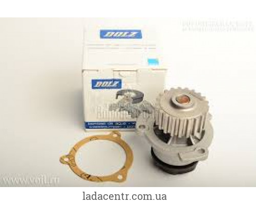 Насос водяной ВАЗ 2108-15, 1118, 8 кл. кор. уп. "помпа" (L123) Dolz