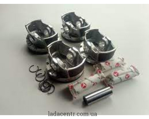 Поршневая группа ВАЗ 21126 (83,0) (поршни+пальцы) (PX-LAD-4А-2805-100) к-т AMP