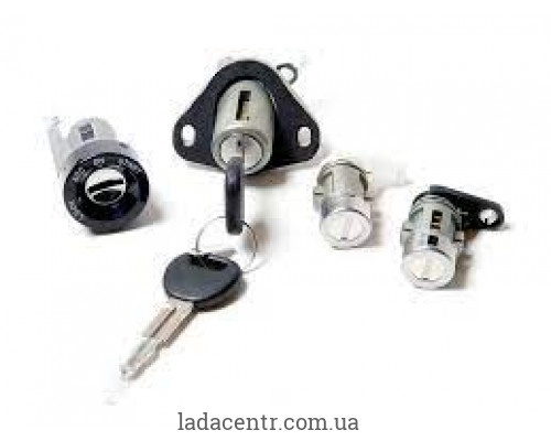 Замок зажигания Lanos (+личинки, багажн.,дверей) FSO 96213542