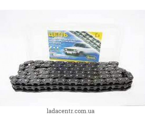Цепь ГРМ ВАЗ 2101, 21011, 21013, (114 зв.) втулочная . Ditton