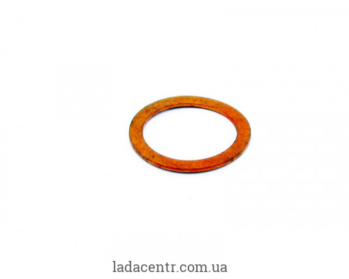 Шайба медная датчика радиатора ВАЗ 2103 (10*28*1) ЗАВОД