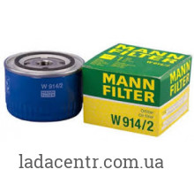 Фильтр маслянный ВАЗ 2105,2108,2110,2170,21214,2123 (W914/2) MANN