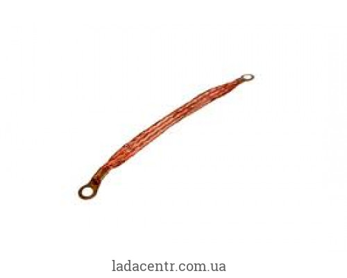 Провод соед. аккумул. батареи и корпуса в сб (20 см) (минус) косичка