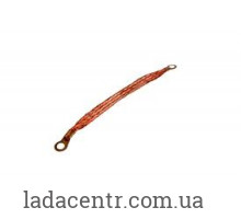 Провод соед. аккумул. батареи и корпуса в сб (20 см) (минус) косичка