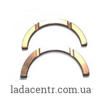 Полукольцо упорного подшипника коленчатого вала ВАЗ  2101 (5- рем) 3,8  ЗМЗ