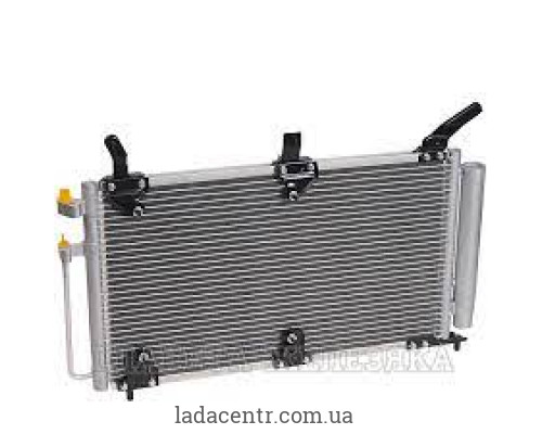 Радіатор кондиціонера ВАЗ 1118 (PANASONIK) з ресивером ЛУЗАР
