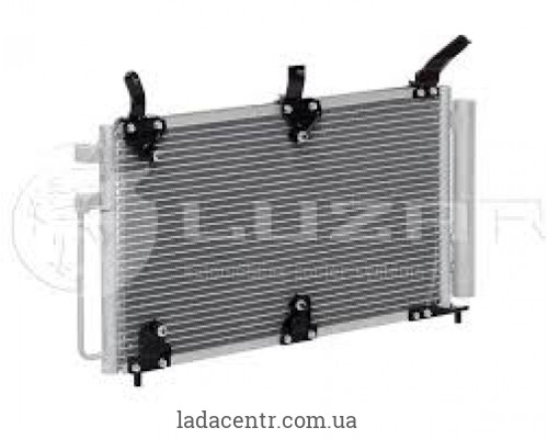 Радіатор кондиціонера ВАЗ 1118 (PANASONIK) з ресивером ЛУЗАР