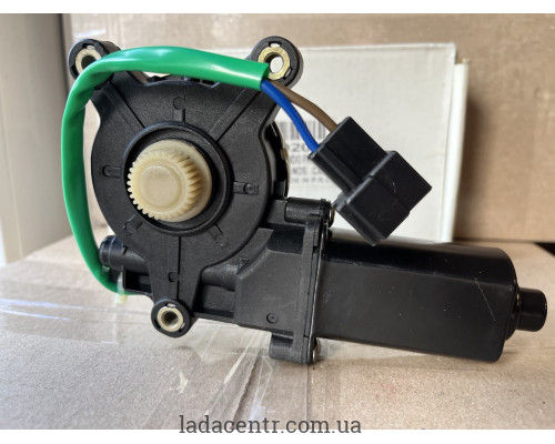 Мотор стеклоподъемника  Ланос, Сенс левый шестерня 96430357